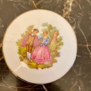Limoges Florance trinket box